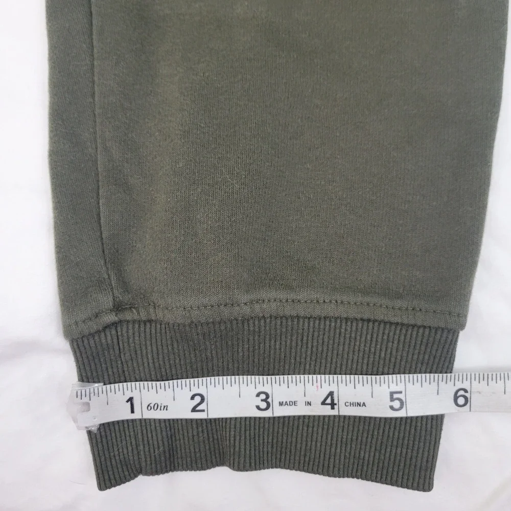 ORVIS Mens L Classic Collection Jogger Sweatpants Olive Green‎ Drawstring Lounge